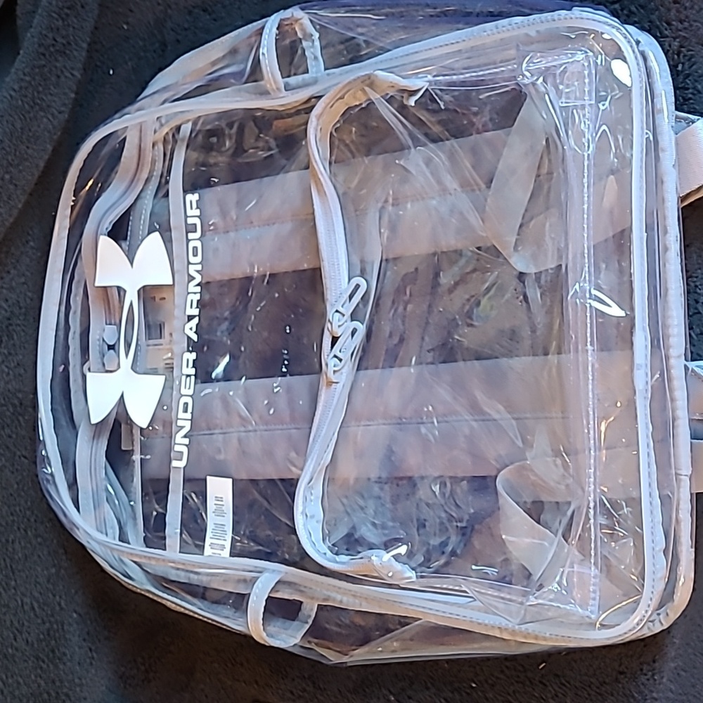 Under Armour clear backpack